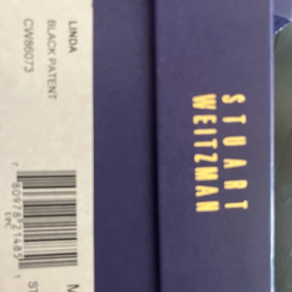 Black Patent Stuart Weizman Heels Size 6 - Picture 9 of 9